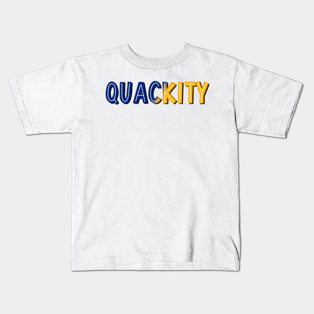 Quackity Kids T-Shirt by cartershart